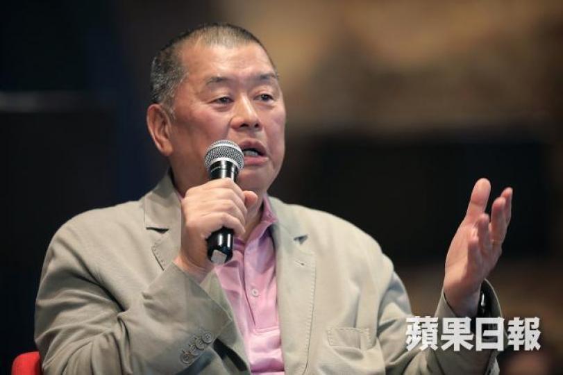壹傳媒大股東黎智英指收費價錢會定到最低。資料圖片
壹傳媒大股東黎智英指收費價錢會定到最低。資料圖片