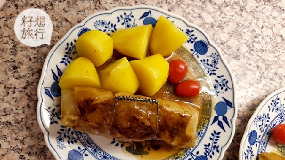 學煮德國冬天暖胃家常菜 椰菜牛肉卷1