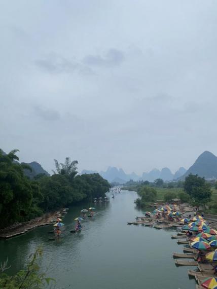 跟廣東旅遊去桂林玩左四天...