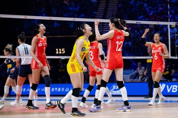 VNL Italy defeated China 3-0......
