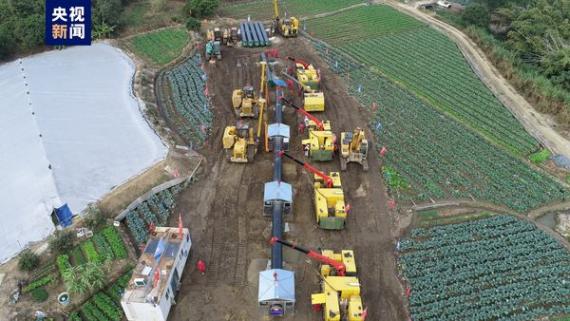 福建漳州液化天然氣外輸管道工程全線投產運行...