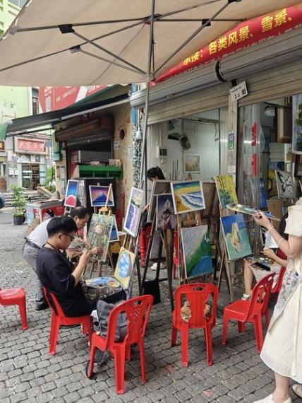 深圳大芬油畫村........