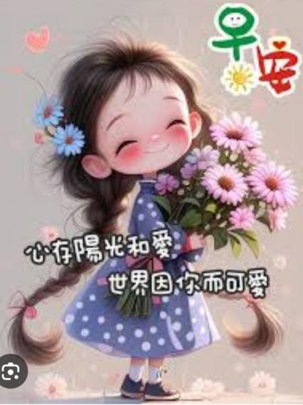 心存美好, 
                  世間可爱！...