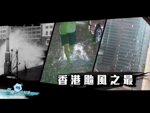 『氣象冷知識』：香港颱風之最